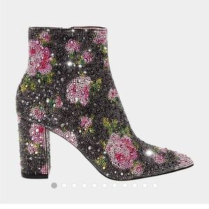 Betsey Johnson Cady Rhinestone Boot